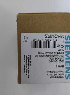 【议价】3RH5921辅助触头3RH5921-1F适用