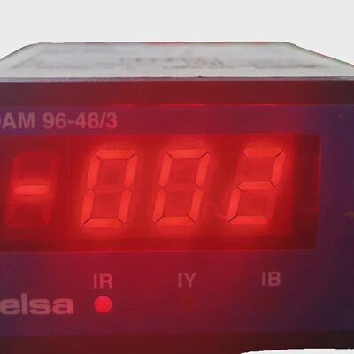 CELSA DAM 96483 DIGITAL PANEL METERS 110VAC  TRIED  TESTED