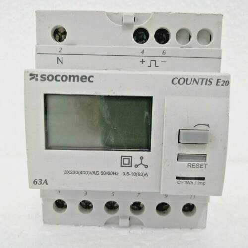 Socomec Countis E20 Three Phase Direct Energy Meter up to 63
