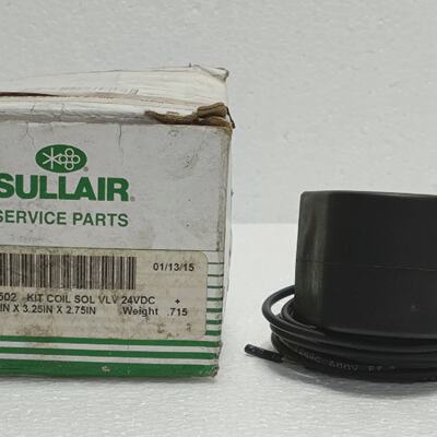 SULLAIR 02250157502 Set Coil Solenoid Valve 24VDC Solenoid V
