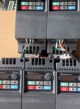 议价台达el系列变频器380vVFD007EL43A9成新