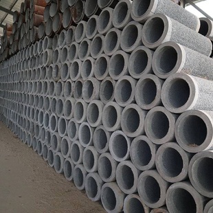 600mm平口无砂水泥管农田打井用无砂管200mm小口径水泥渗水管