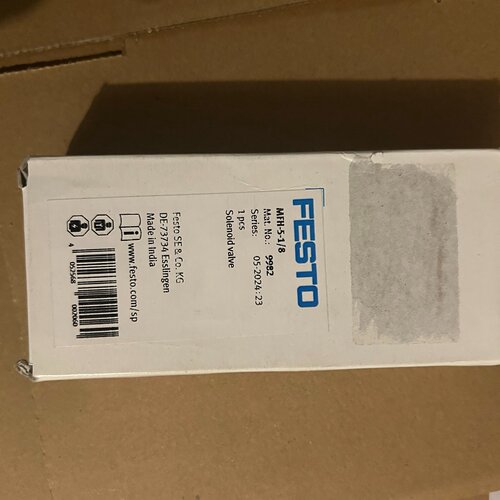 询价-费斯托FESTO电磁阀MFH5189982