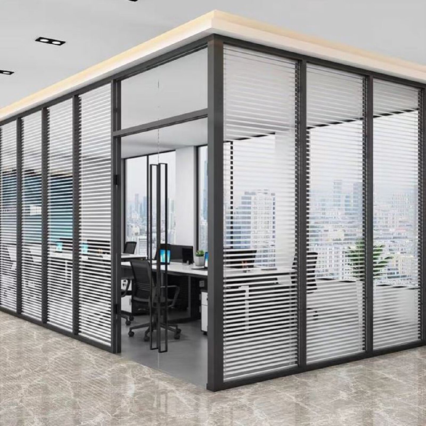 客厅玄关隔断玻璃屏风超白水波纹长虹钢化艺术玻璃卫生间半墙隔断