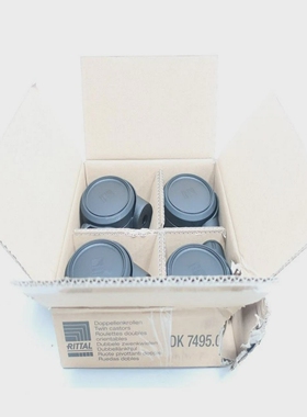 4件装RittalDK7495.000双脚轮黑色车轮264.6磅