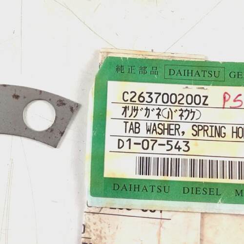 Tab Washer Spring Holder C263700200Z For Daihatsu PS26H Engi