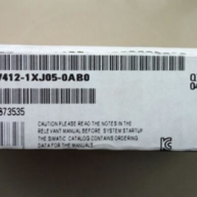 议价6ES7412-1XJ05-0AB0西门子S7-400CPU中央处理器6ES74121XJ050