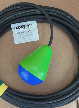 CONERY2902B8S2浮动开关带金色接头50英尺电缆优惠