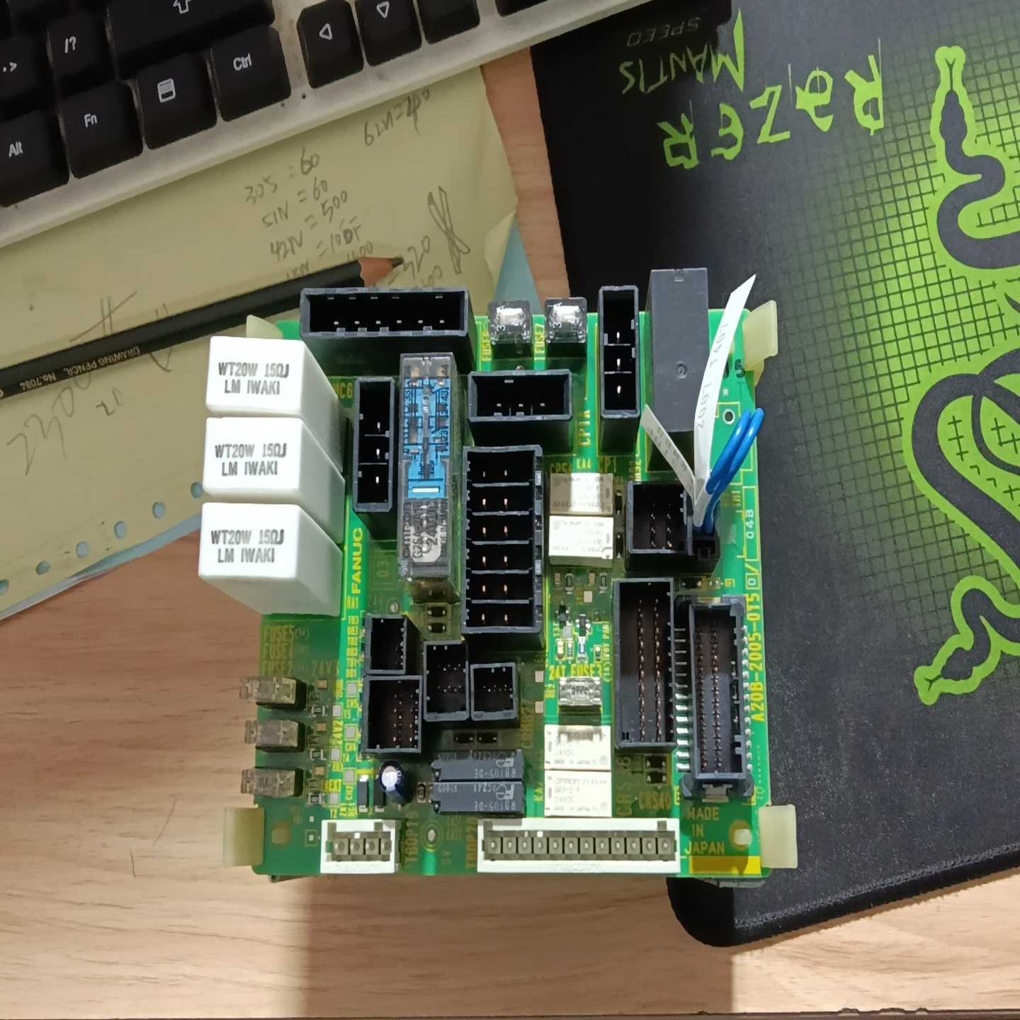 发那科机器人急停板，型号A20B-2005-0150，-议价