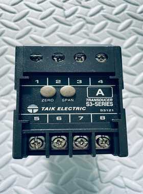 寻..台湾TAIK台技S3-AD-1单相交流电流变送器转换器