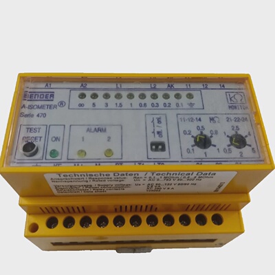 *USED TESTED* BENDER IR470LY26013 ISOMETER INSULATION MONITO