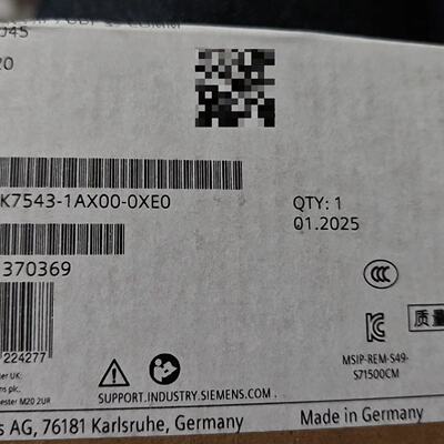 议价New  Simatic Net Commucation Processor Model Cp1543适用