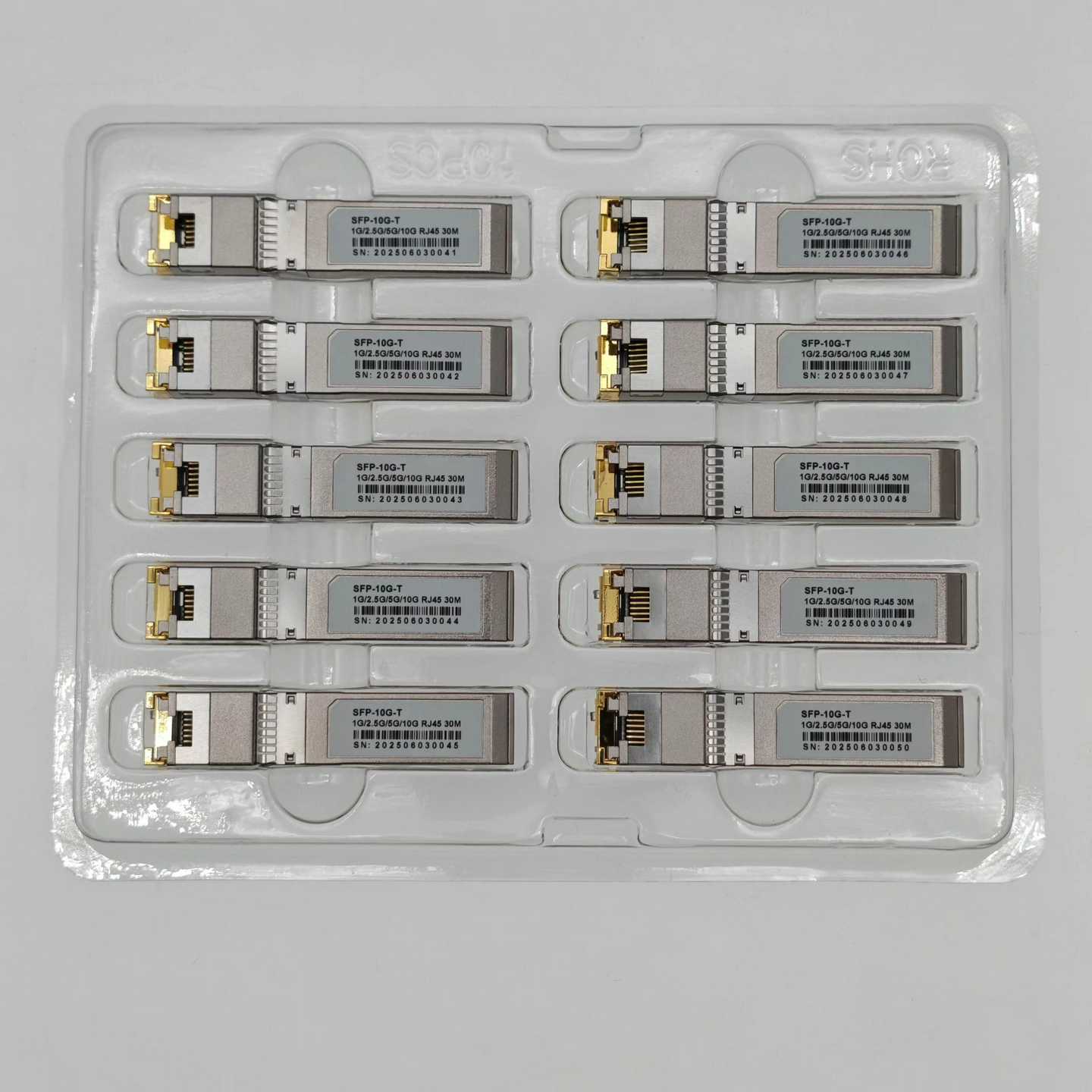 全新SFP-10G-T万兆电口模块，10GRJ45接口，3--议价商品