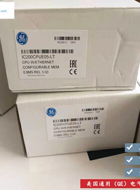 议价IC200CPUE05 GE VERSAMAX CPU模块PLC控制器全新