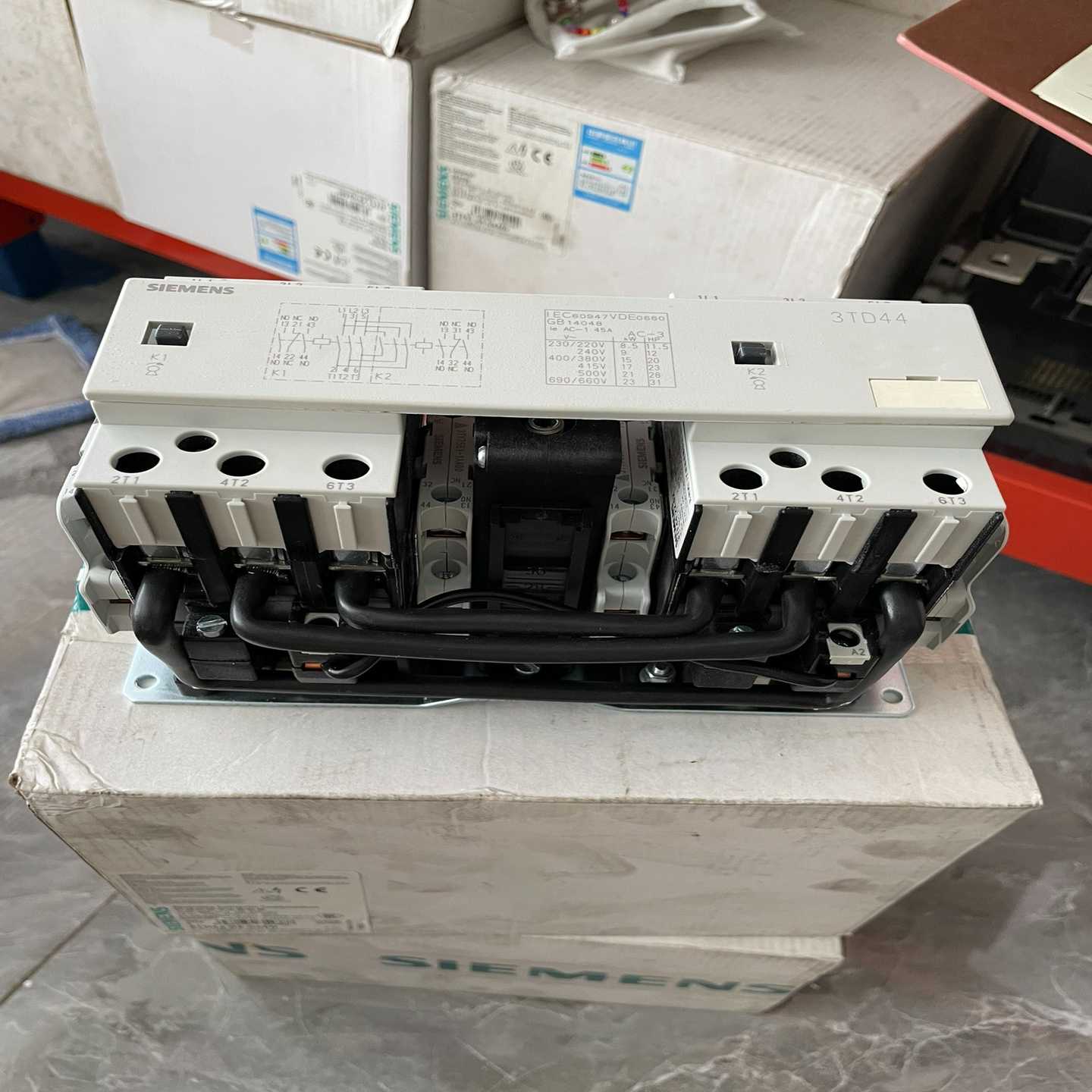 机械联锁可逆接触器3TD4402-0XF0AC11询价