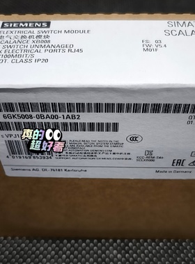 【议价】6GK50080BA001AB2 6GK 50080B