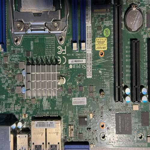 （议价）超微X10SRM-TF单路服务器主板，C612x99芯
