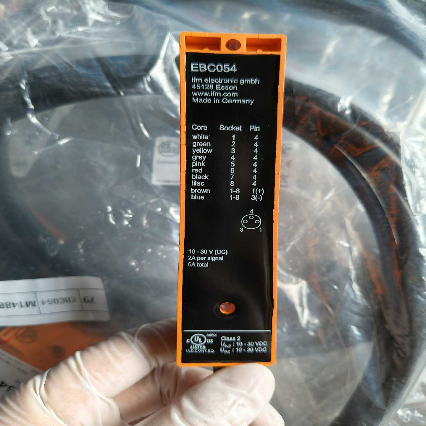 【议价】IFM易福门EBC054，，线长5米