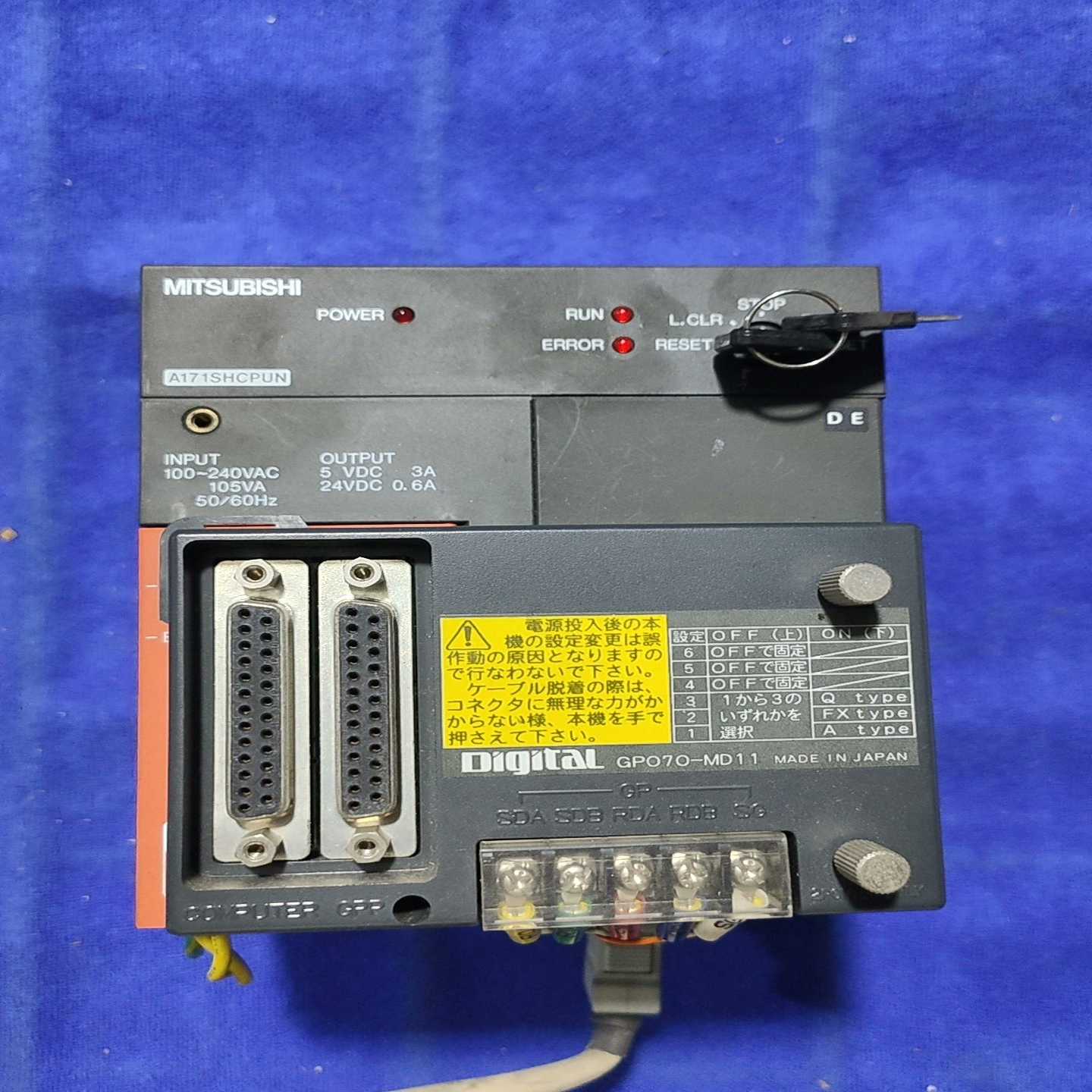 三菱A171SHCPUN运动控制器拆机件功能包好询价出--议价商品