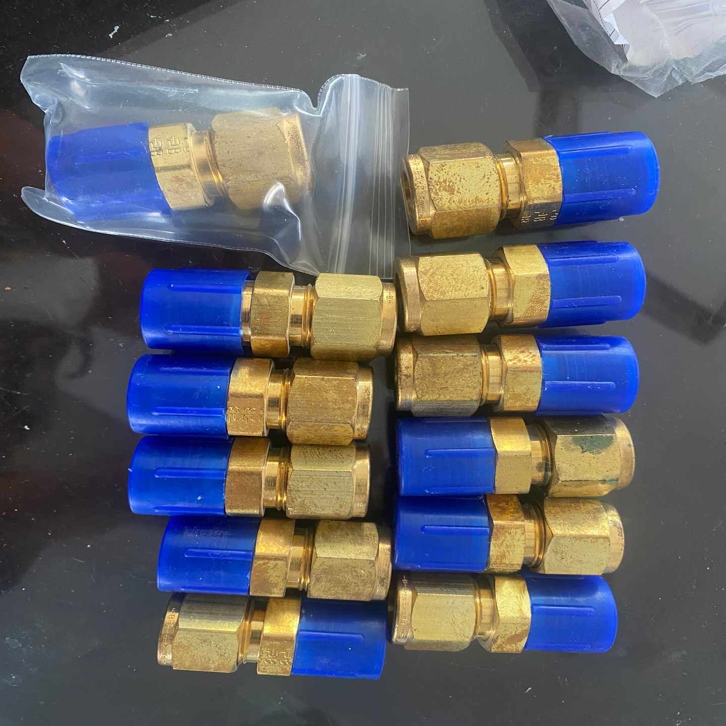 【请询价】Parker 卡套接头8msc8n-b pc-12  一共