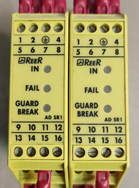 意大利REER睿奥光幕用安全继电器ADSR1成色可充，议价商品