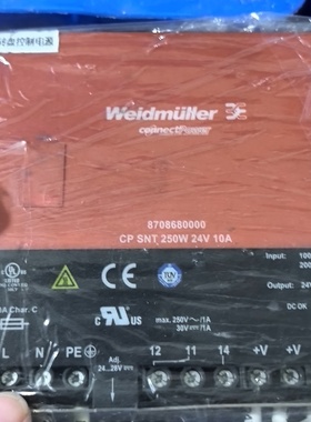 魏德米勒电源CPSNT250W24V10A议价