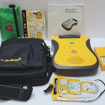 Defibtech Lifeline AED Semi Automtico W Funda Adulto Pad 202
