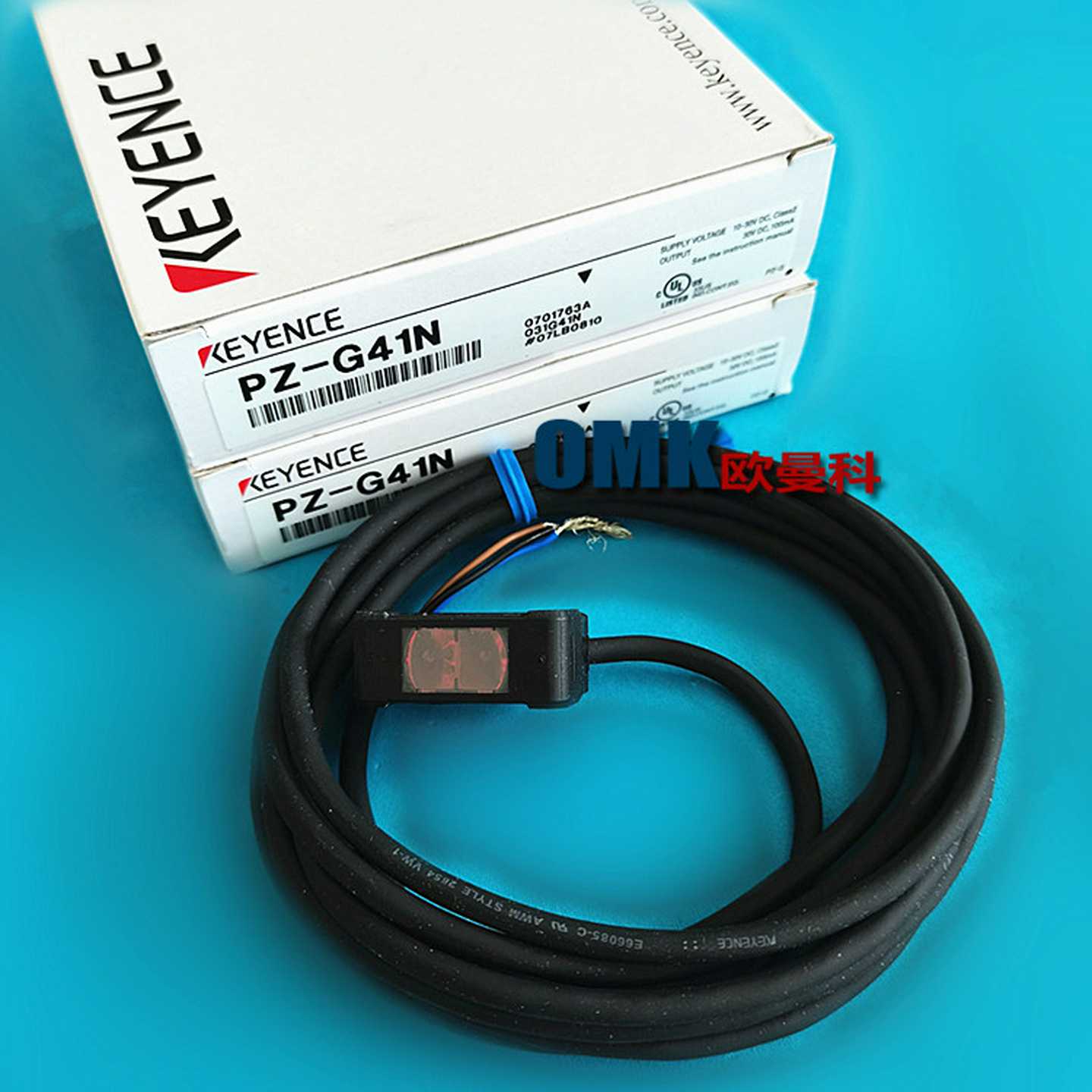 基恩士漫反射开关PZ-G41NPZ-G4L1P传感器发射接收信号红外线NPN