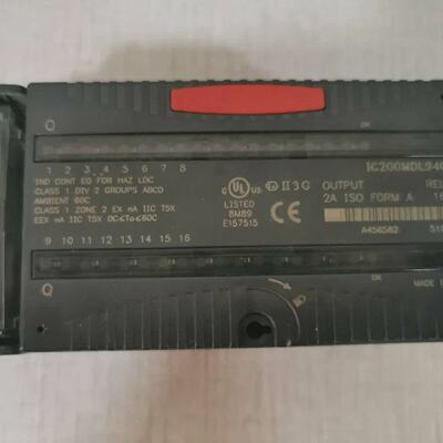 GE Fanuc IC200MDL940D Output Relay 2a ISO Form A