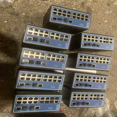询价研华交换机、EKI－7626C、9台成色如图功能、350