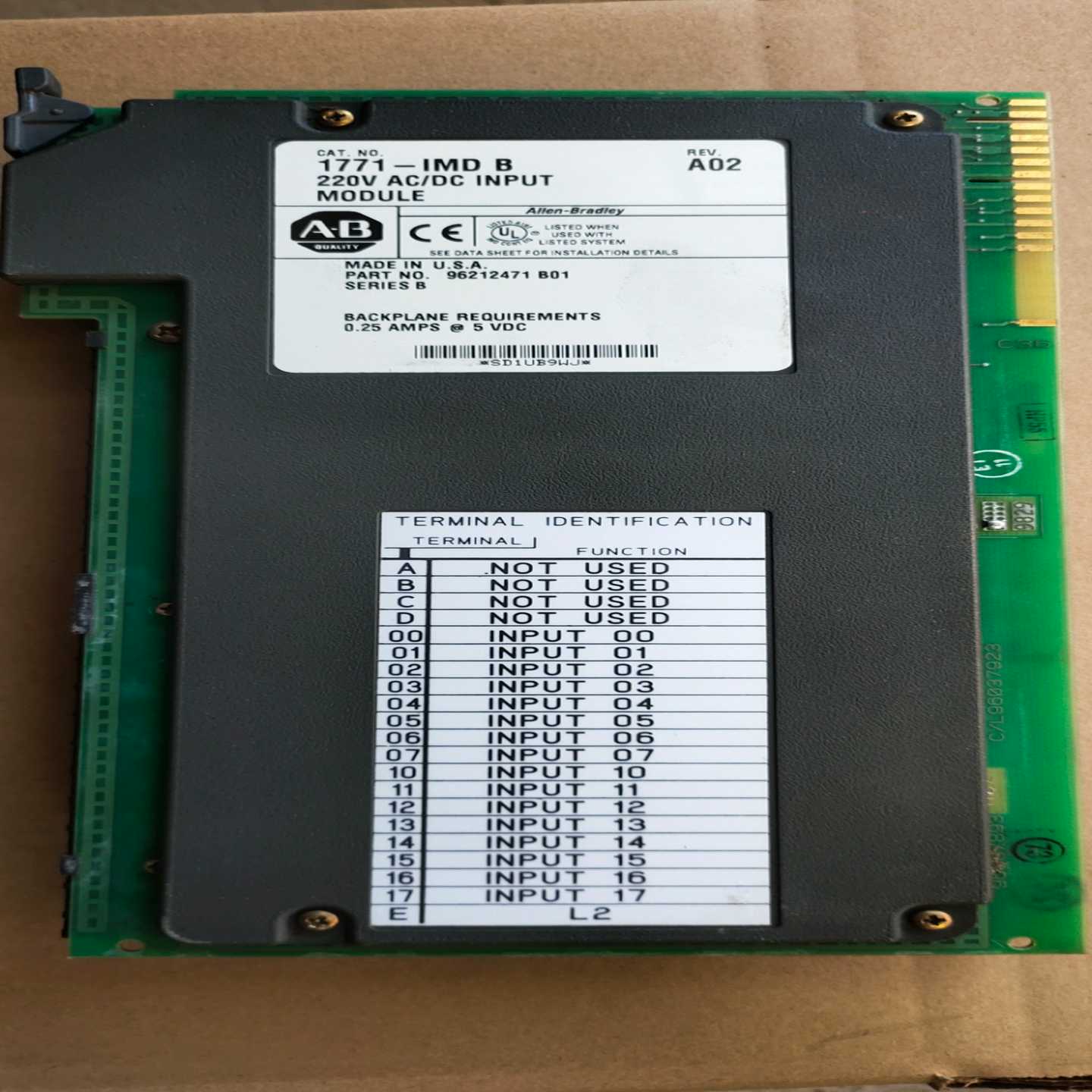 (工仔机械）1771-IMD  B   AB罗克韦尔模块1771-0MD