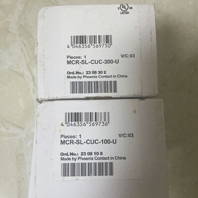 配件MCRSLCUC300U2308302菲尼克斯2个议价