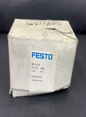 FESTO费斯托电磁阀原装MC-2-1/82187，未使用议价