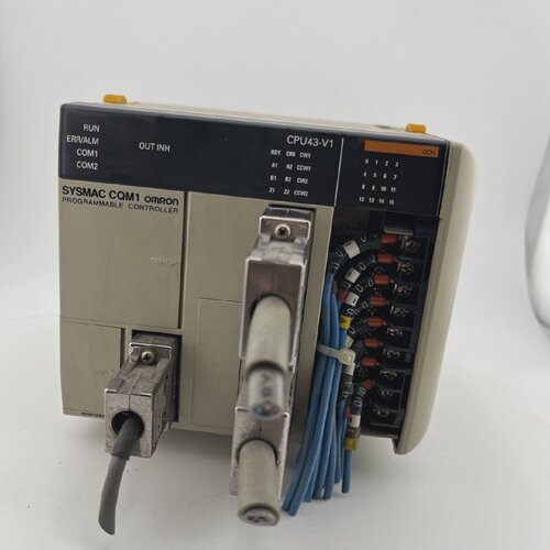 OMRON CQM1CPU43EV1CE CPU UNIT 24VDC USED  WORKING VAT INCLUD