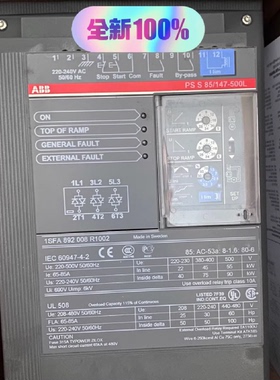 议价全新原装正品ABB软啓动1SFA892008R1002 现货PSS85/147-500L