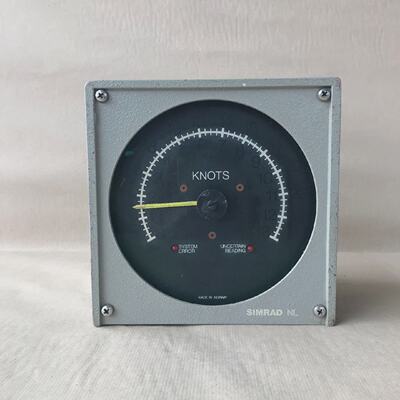 Simrad 125034889 Geschwindigkeit Log Repeater Analog Indikat