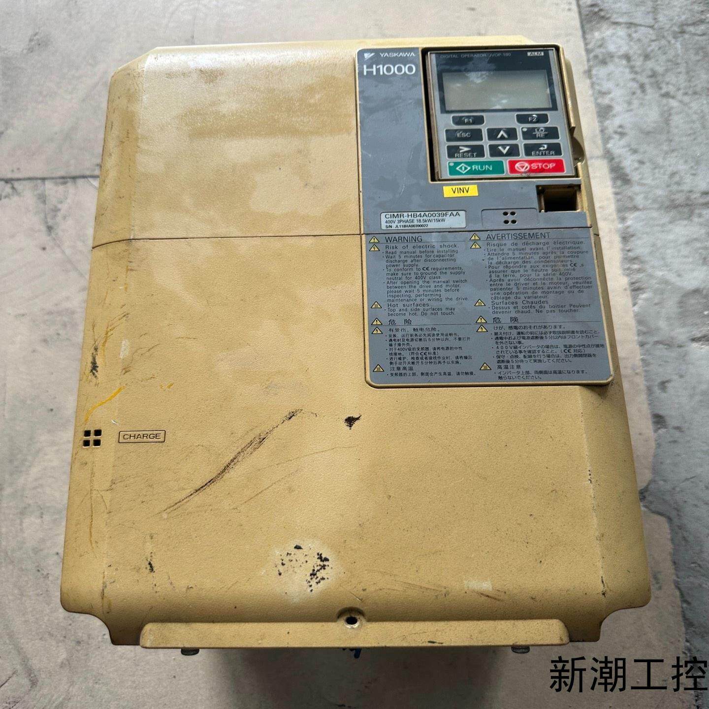 安川变频器H1000系列CIMR-HB4A0039FAA 4议价商品