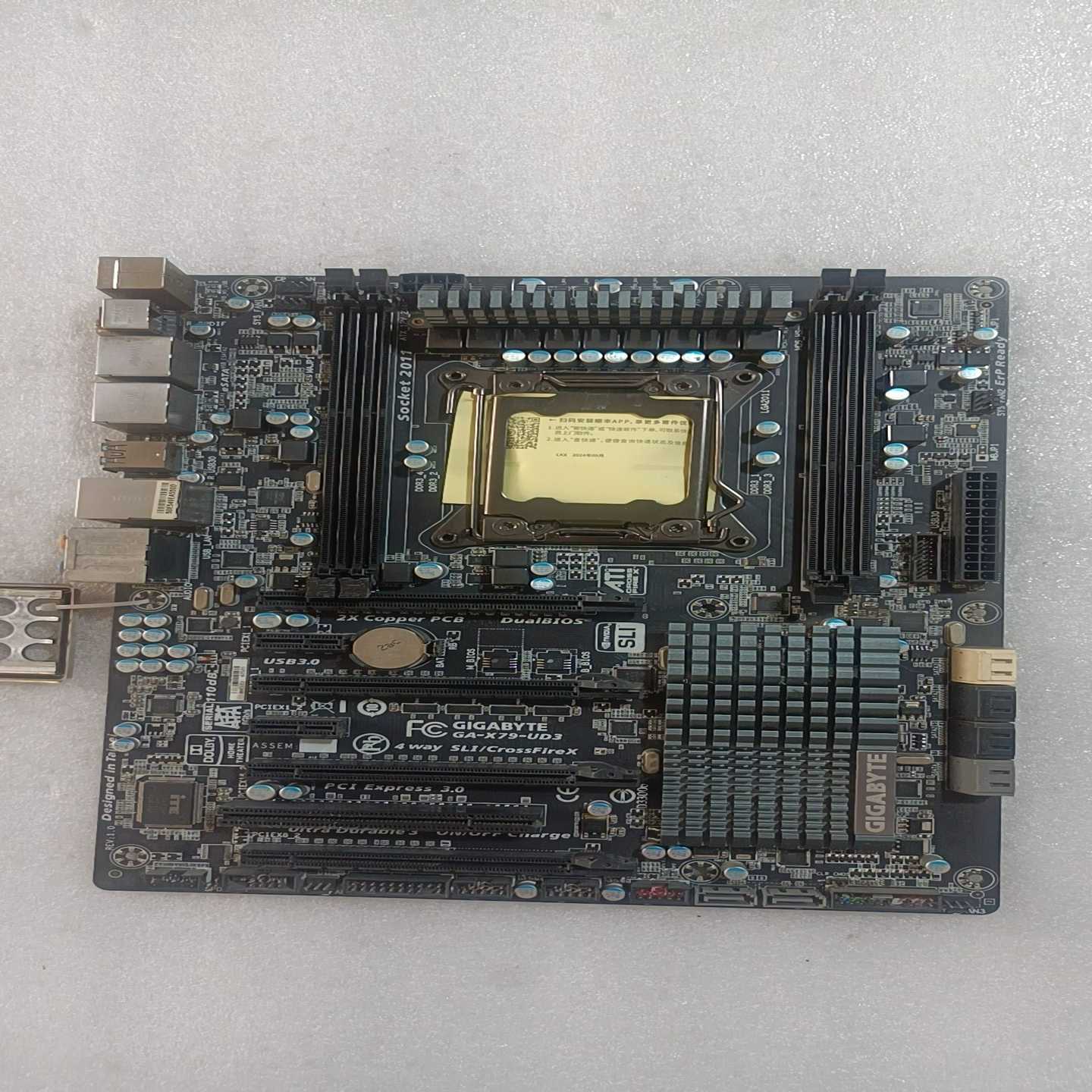 技嘉GA-X79-UD3主板2011针脚--议价商品