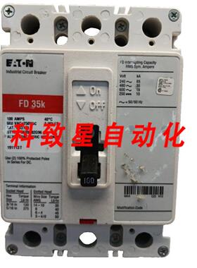 工业配件FD3100 100安培断路器3极600伏电缺口