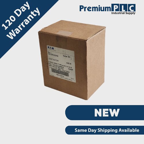全新CUTLERHAMMEREATONCE15BNS3ABXTIEC接触器SERB1尺寸B120V线圈