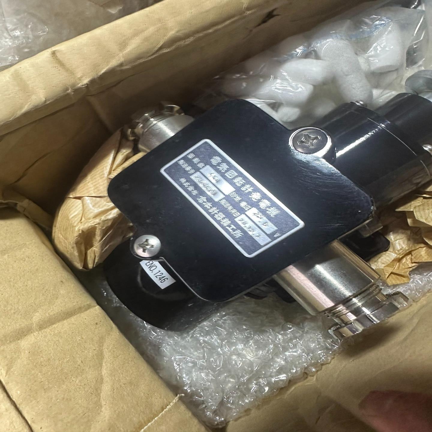 咨询-电气回转计，控制电机，回转数450RPM原厂新件