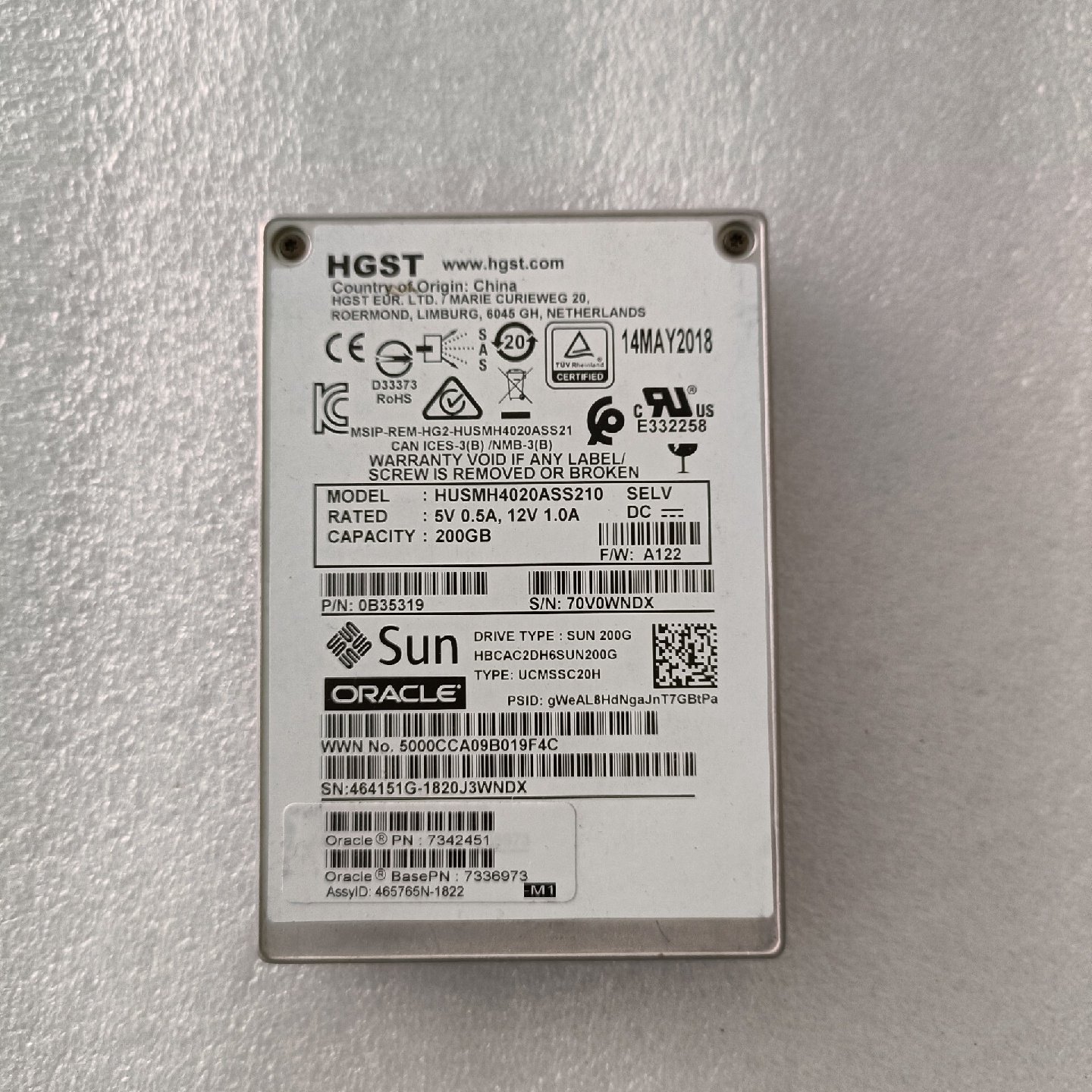 Sun太阳Oracle200g固态硬盘12GSAS2.议价,电子元器件市场,其它元器件,淘宝优惠券,粉丝福利购,淘宝优惠卷