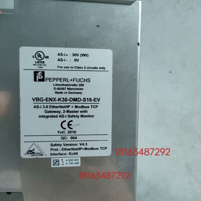 议价倍加福总线控制器VBG-ENX–K30–DMD–S16–EV