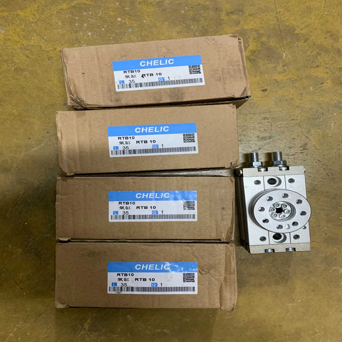 CHELIC 气缸 RTB10 5个~询价
