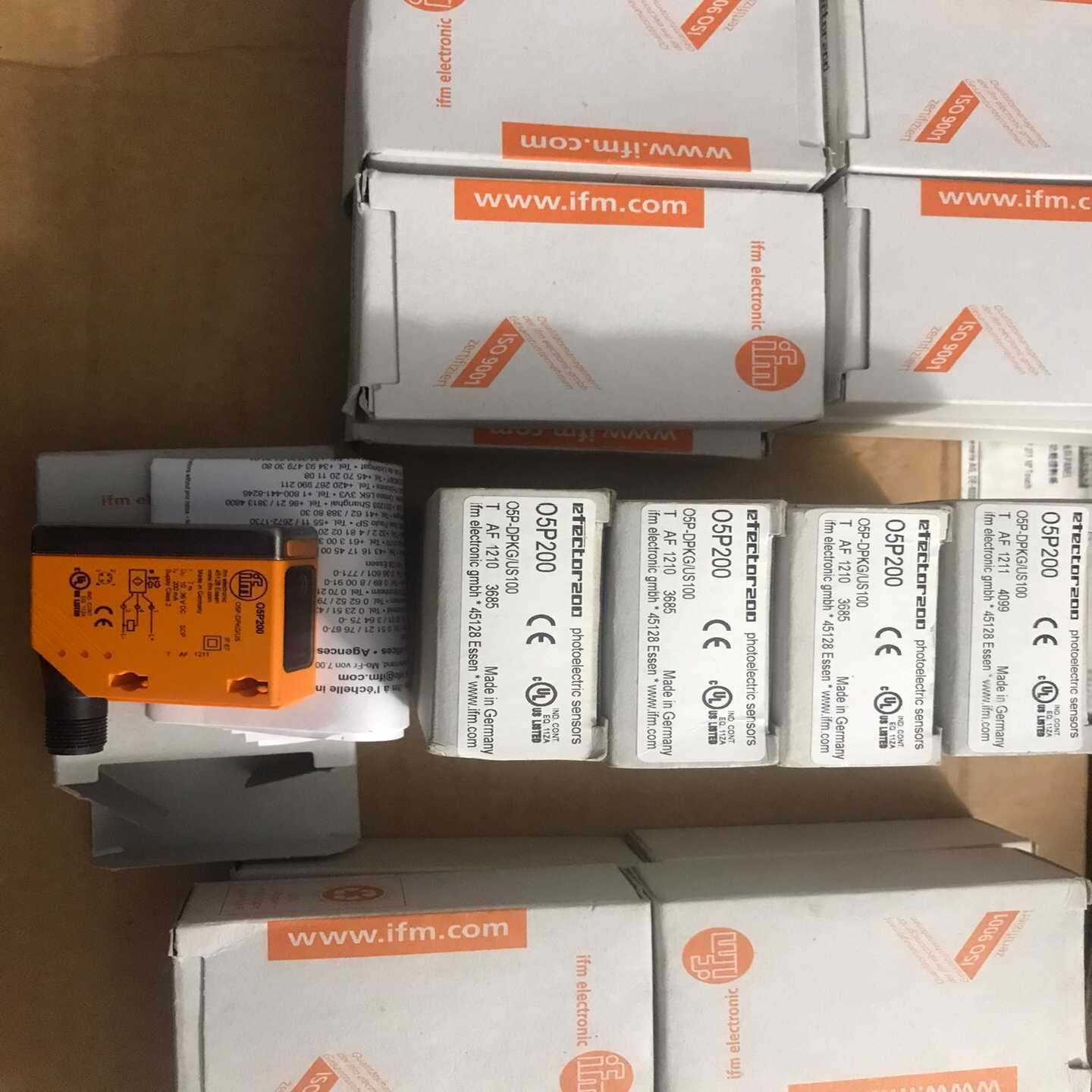 IFM易福门O5P200光电开关传感器,德国,现询价