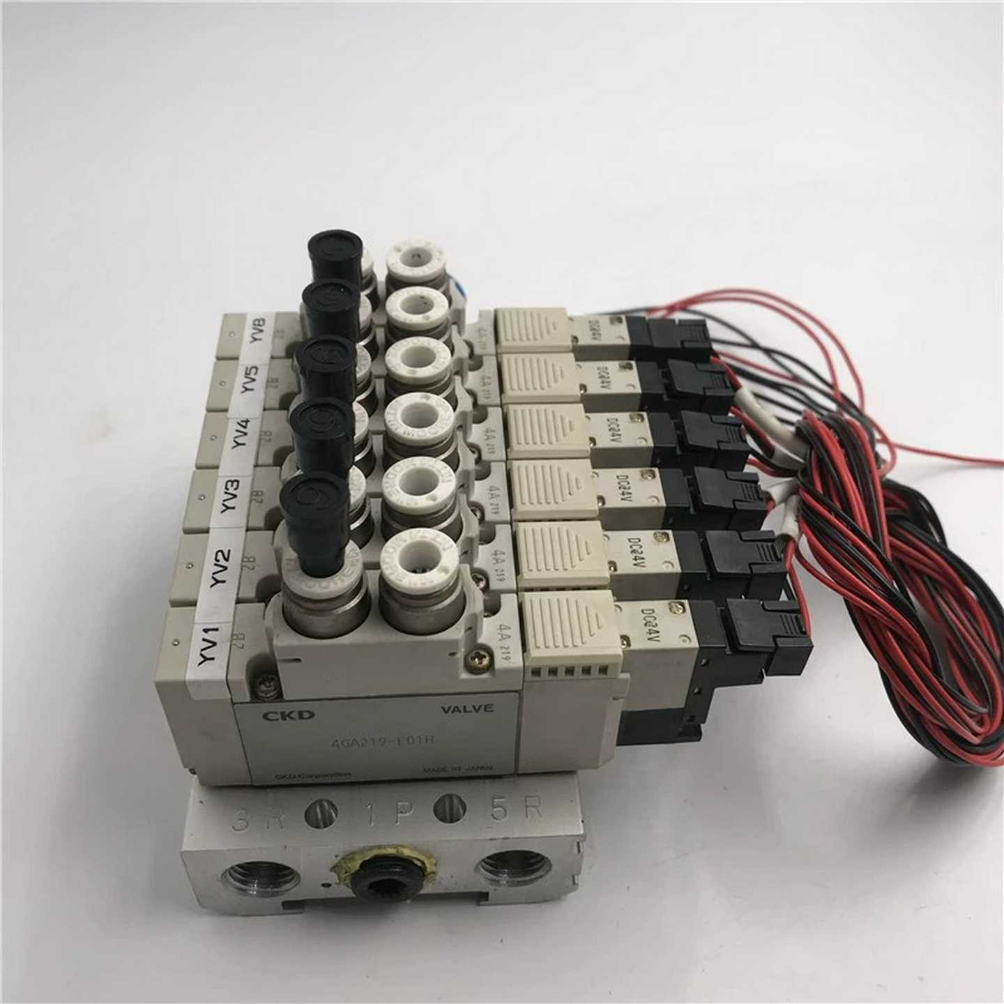 询价~CKD 4GA219-E01H DC24V电磁阀 成色如图