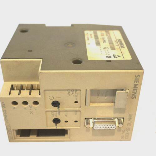 USED SIEMENS 6ES51008MA02 CPU MODULE 6ES51008MA02