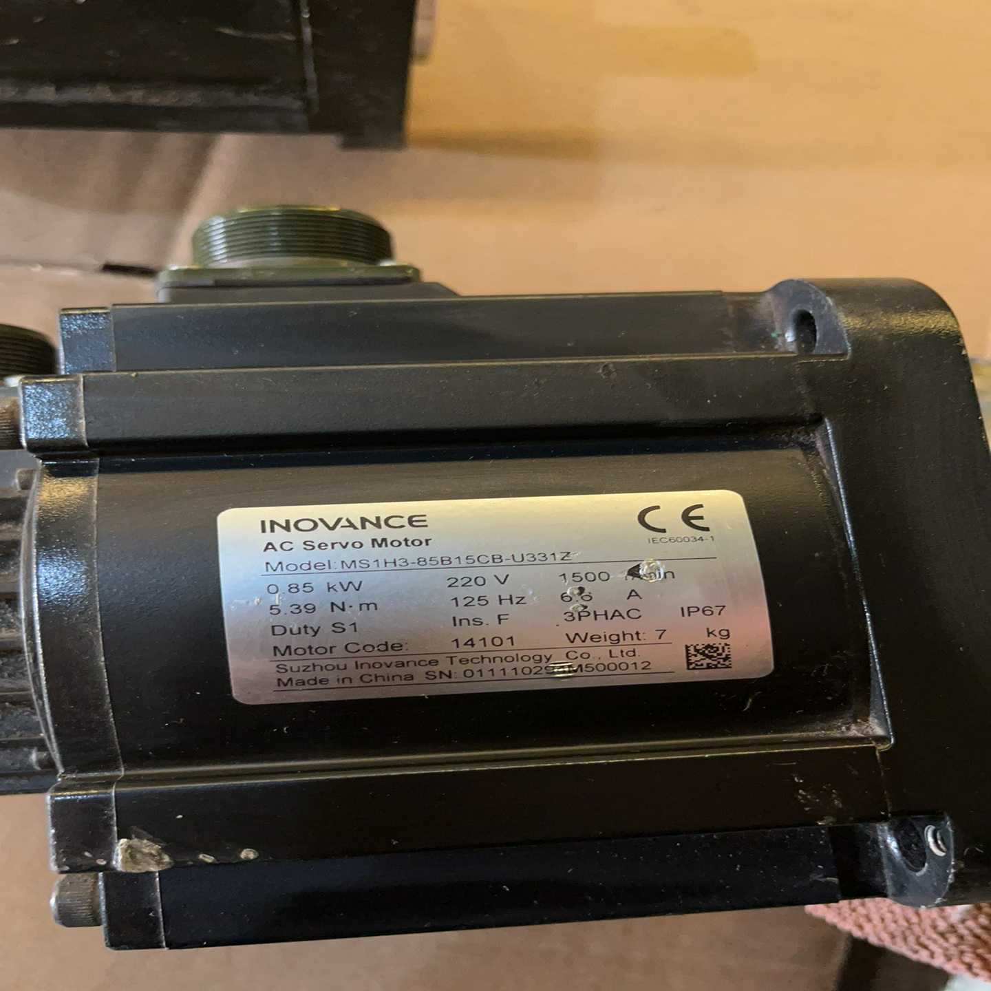 议价拆机汇川MS1H3-85B15CB-U3b31Z现货/维修