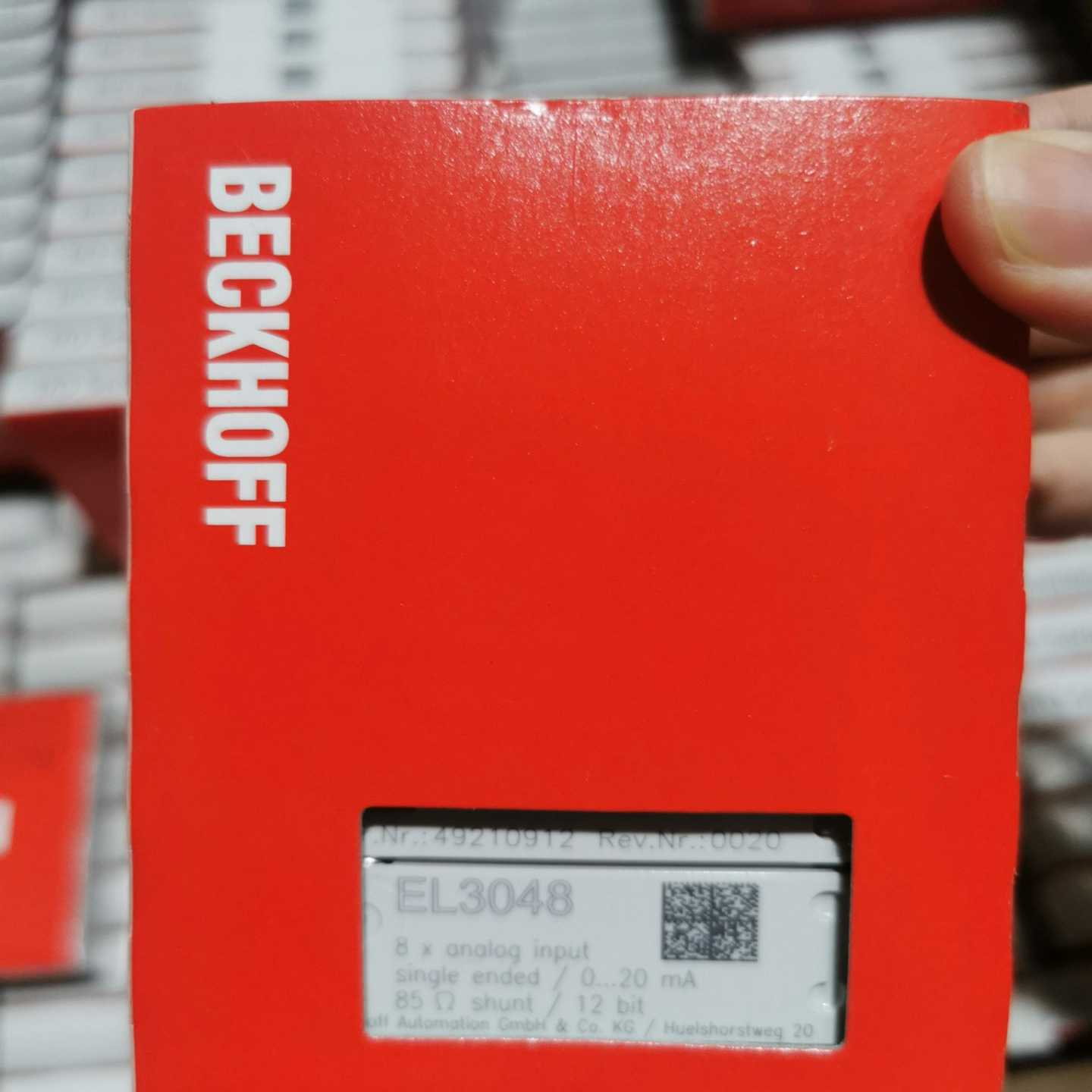 倍福EL3048,未使用询价