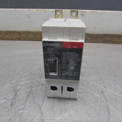 西门子LGB2B125CIRCUITBREAKER2P100AMP600V状况良好优惠